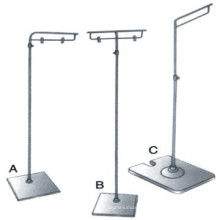 Vente chaude en acier inoxydable stand de bruit, ad présentoir, présentoir pop